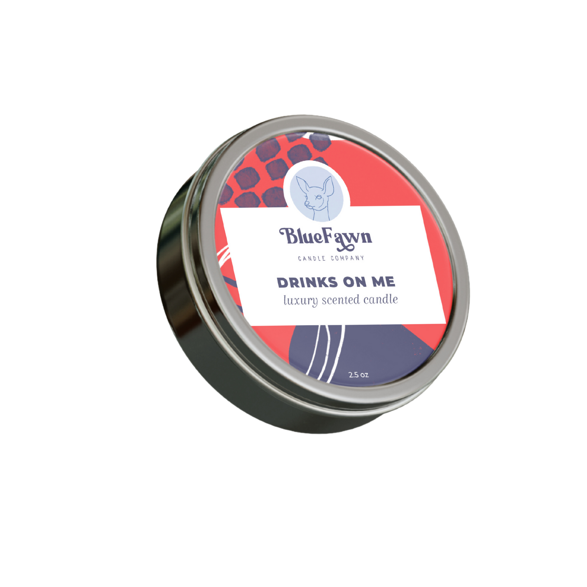 self-care scented tin candle